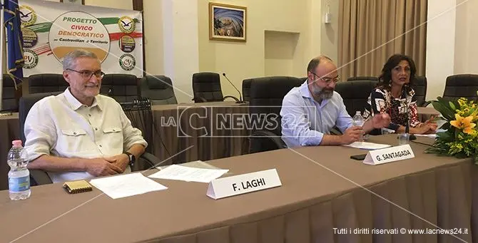 Elezioni a Castrovillari, Santagada presenta il suo laboratorio politico