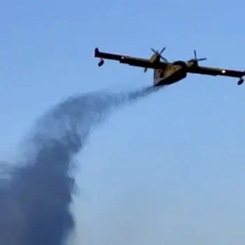 Vasto incendio alle porte di Cosenza, devastata un'intera collina