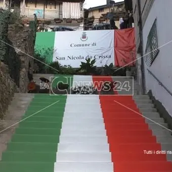 A San Nicola da Crissa inaugurata la scala della legalità: il video