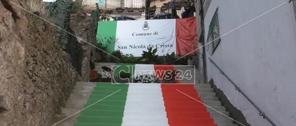A San Nicola da Crissa inaugurata la scala della legalità: il video