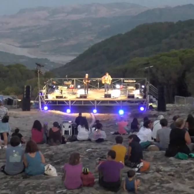 Sant'Agata del Bianco, musica dal tramonto all'alba sull'Aspromonte