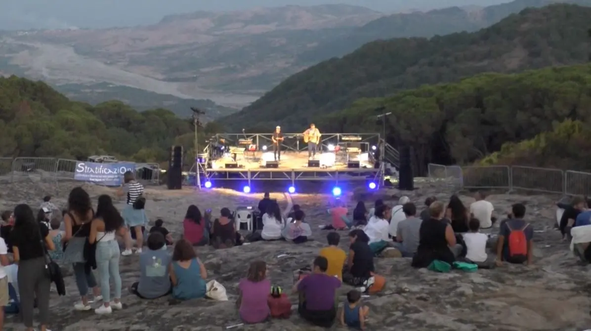 Sant'Agata del Bianco, musica dal tramonto all'alba sull'Aspromonte