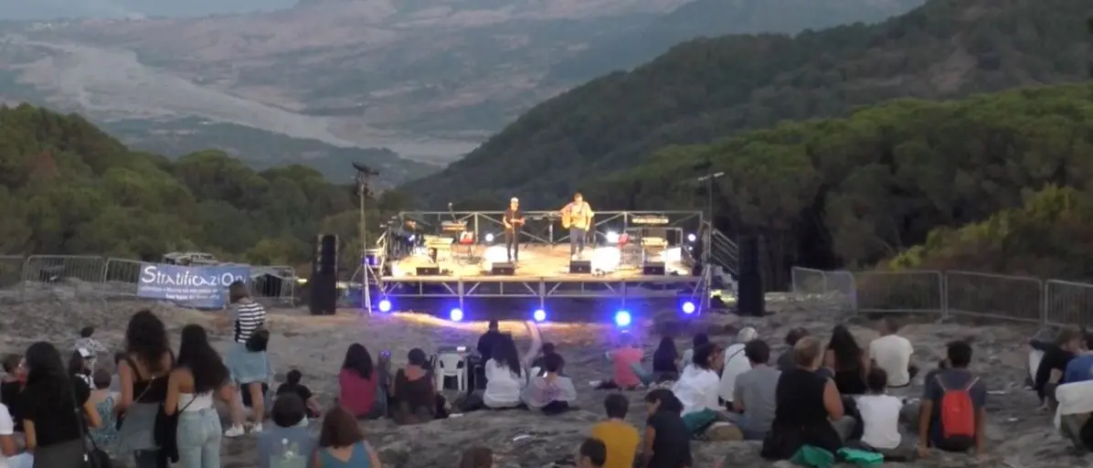 Sant'Agata del Bianco, musica dal tramonto all'alba sull'Aspromonte