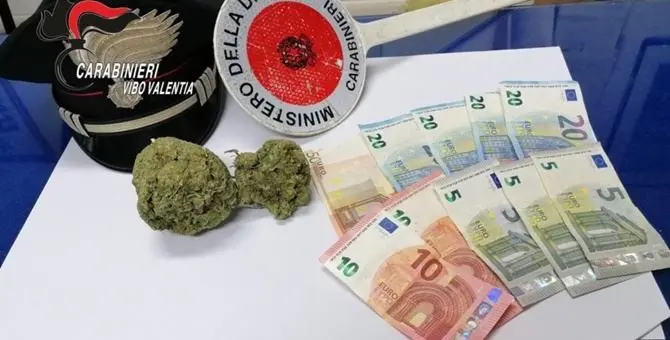 In auto con 100 grammi di marijuana, arrestato 23enne nel Vibonese