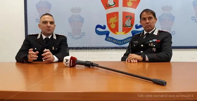 È Alessandro Corda il nuovo comandante del Reparto operativo di Vibo Valentia