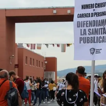 Test di medicina, all'Unical proteste contro il numero chiuso