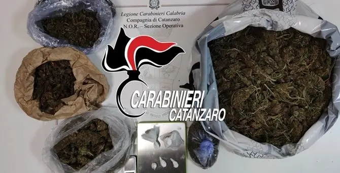 Catanzaro, spaccio di coca e marijuana: i carabinieri arrestano un 40enne