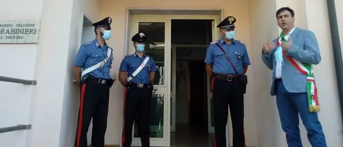 Sant'Onofrio, intimidazione carabiniere: la comunità si stringe al maresciallo