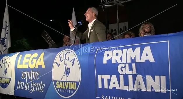 Taurianova, il candidato della Lega Roy Biasi: «Raddoppieremo i voti di Fi»