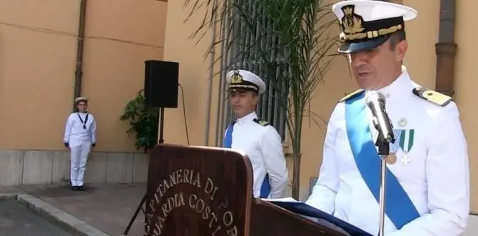 Capitaneria di porto Vibo Marina, s'insedia il nuovo comandante Pignatale