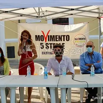 Elezioni comunali, Toninelli a Castrovillari per la candidatura a sindaco di Campanella