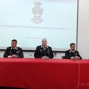 Carabinieri Catanzaro, quattro nuovi ufficiali per il comando provinciale