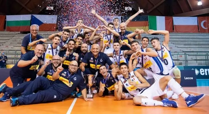 Volley, con Laurenzano un tocco di Calabria nell’Italia Under 18 campione d’Europa