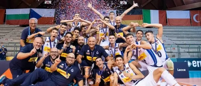 Volley, con Laurenzano un tocco di Calabria nell’Italia Under 18 campione d’Europa