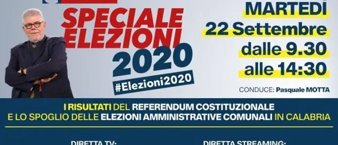 Speciale elezioni Calabria 2020: tutti i risultati in diretta nella maratona di LaC Tv