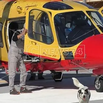 Corigliano-Rossano, cade dalla tettoia di casa: trasferito in elisoccorso a Cosenza