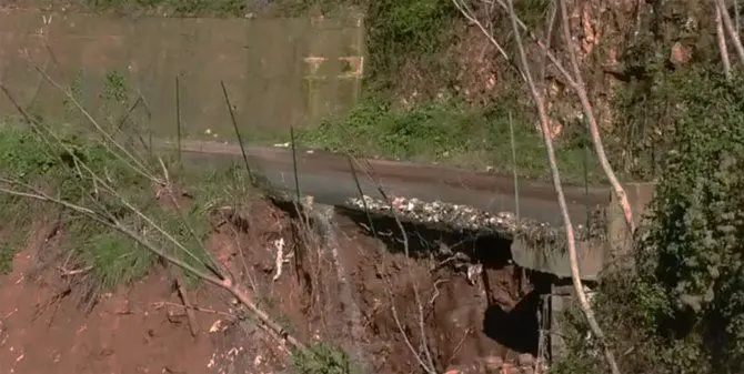 San Pietro a Maida, chiesto contributo da un milione per la strada crollata