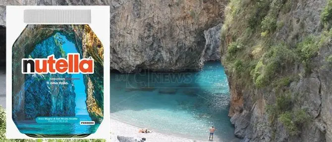 La Calabria da… spalmare: c’è anche l’Arcomagno sui vasetti griffati della Nutella