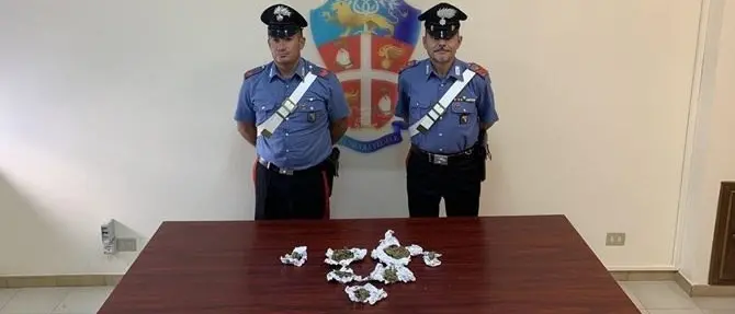 Trovati con più di 100 gr di marijuana in auto, due arresti nella Locride