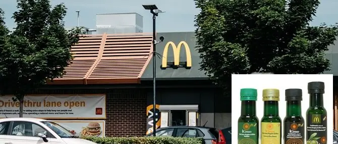 Mc Donald’s punta sull’olio extravergine della Calabria per le sue insalate