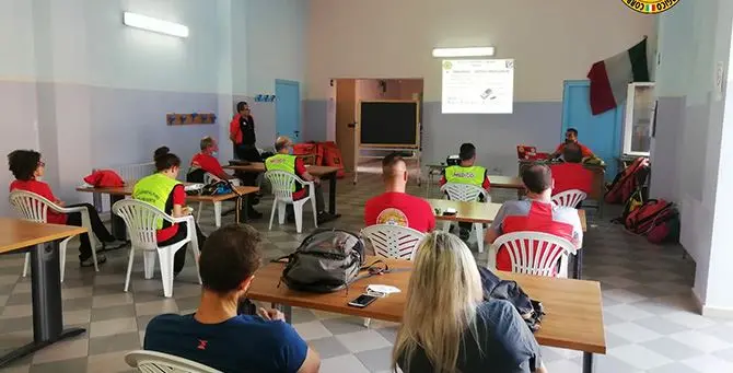 Frascineto, partita la formazione di medici e infermieri del Soccorso alpino