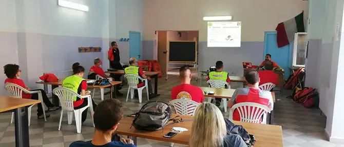 Frascineto, partita la formazione di medici e infermieri del Soccorso alpino