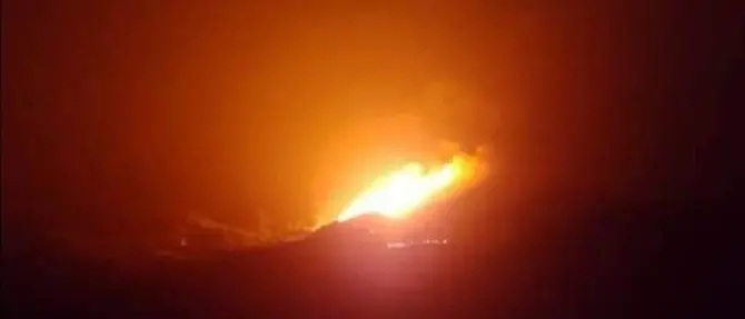 Cerchiara, grosso incendio mette a rischio abitazioni e masserie