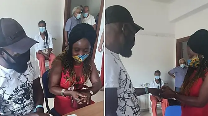 A Riace celebrato il primo matrimonio fra migranti del dopo Lucano