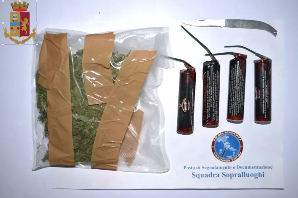 Serra San Bruno, giovane beccato con marijuana ed esplosivi: arrestato