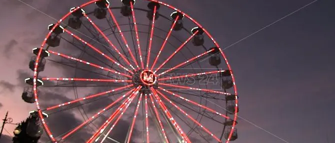 Vibo Valentia, la paura del coronavirus rischia di far fermare la ruota panoramica