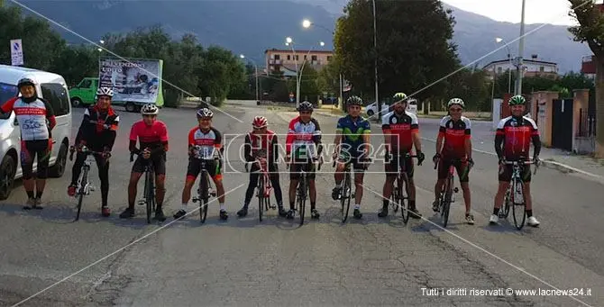 Anteprima del giro d'Italia con la ciclolonga Castrovillari Matera