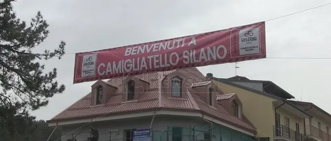 Giro d'Italia, tutto pronto a Camigliatello Silano per il passaggio della corsa rosa