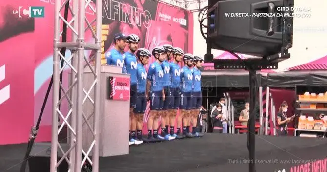 Giro d’Italia, in diretta sui social LaC la partenza da Mileto