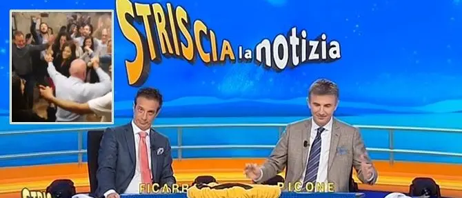 La tarantella a rischio Covid della Santelli finisce su Striscia e le Iene