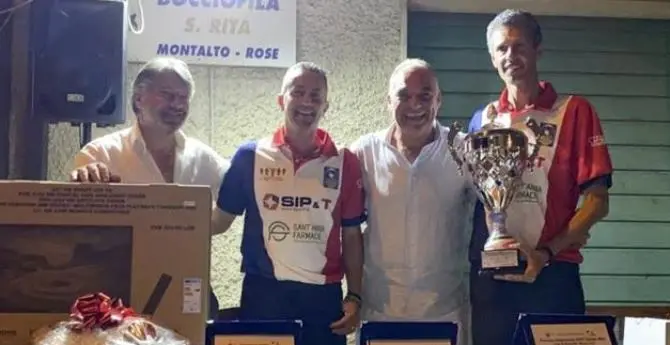 Bocce, grande partecipazione al torneo regionale di Montalto Uffugo: i vincitori