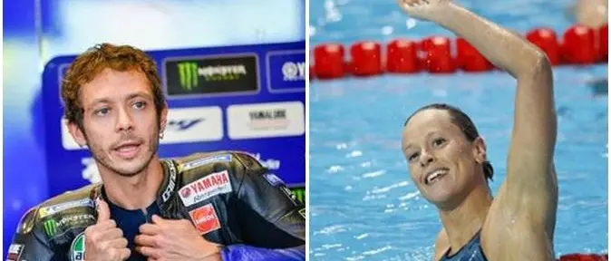 Valentino Rossi e Federica Pellegrini positivi al coronavirus