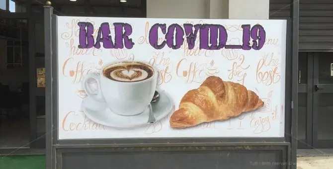 A Vibo spunta il bar “Covid-19”, il titolare: «Un modo per far riflettere»