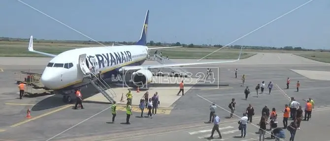 Aeroporto di Crotone, la compagnia Ryanair aumenta i voli per Bergamo