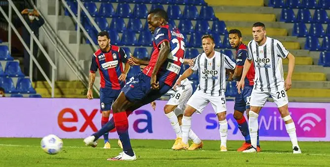 Serie A, Crotone è un pari che sta stretto. Contro la Juve è 1-1