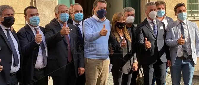 Spirlì e Lega Calabria a rapporto da Salvini: liste aperte a candidati civici e consiglieri confermati