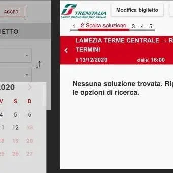 Impossibile prenotare un treno dopo il 13 dicembre ma Italo e Trenitalia negano il lockdown