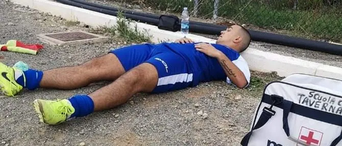 Prima categoria, infortunio durante Riviera dei Cedri - Taverna: l’ambulanza non c’è e il 118 non arriva