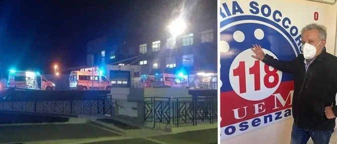 Cosenza, la lunga notte del 118: «È stata dura, ma reggiamo e nessuno sarà lasciato a casa»