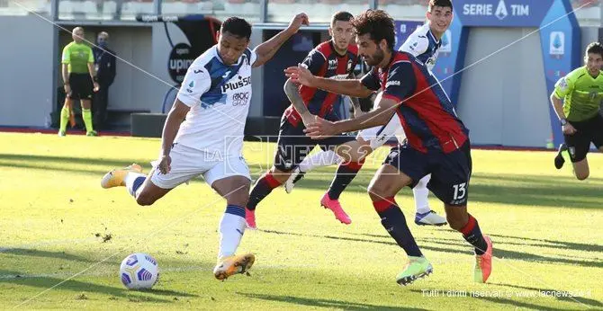 Crotone ancora sconfitto: allo “Scida” passa 2-1 l'Atalanta