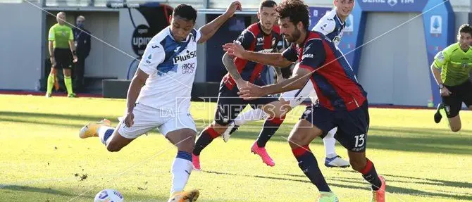 Crotone ancora sconfitto: allo “Scida” passa 2-1 l'Atalanta