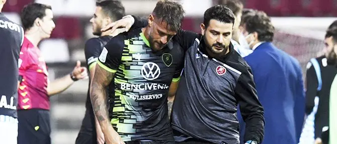 Secondo errore dal dischetto per Denis: la Reggina attende ancora il suo bomber