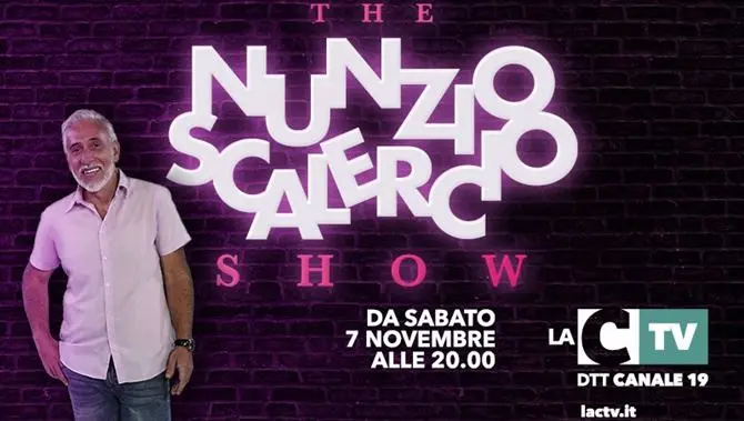 The Nunzio Scalercio Show, dal 7 novembre la comicità sbarca su LaC Tv