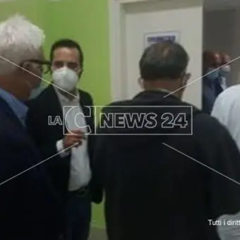 Coronavirus, ospedale di Cetraro: reparto Covid in allestimento