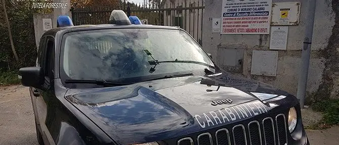 Morano Calabro, sotto sequestro il centro raccolta rifiuti comunale