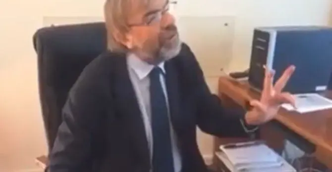 Quando Zuccatelli diceva che «le mascherine non servono a un c...». Ed è subito bufera